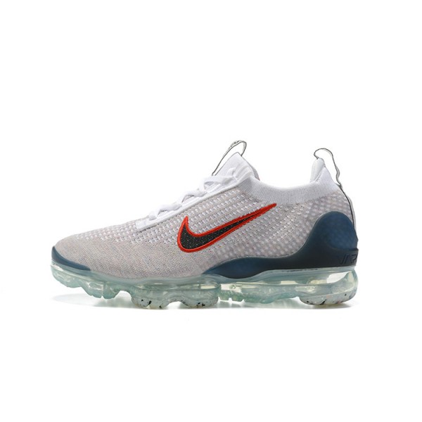 Nike Air VaporMax 2021 Flyknit Damen/Herren Blau Rot  DC9454-100 Sportschuhe