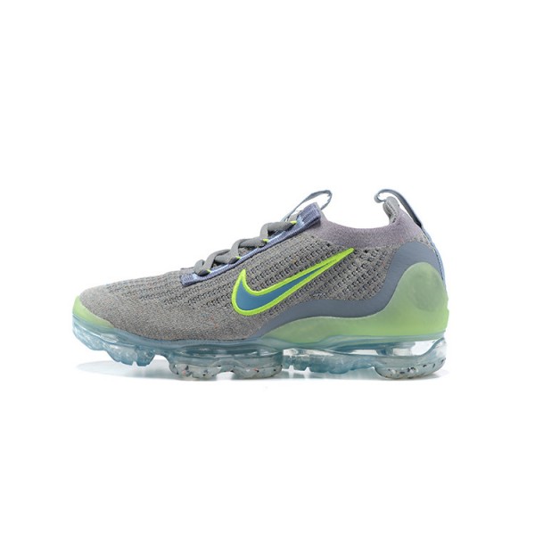 Nike Air VaporMax 2021 Flyknit Damen/Herren Grau Grün DH4084-003 Sportschuhe