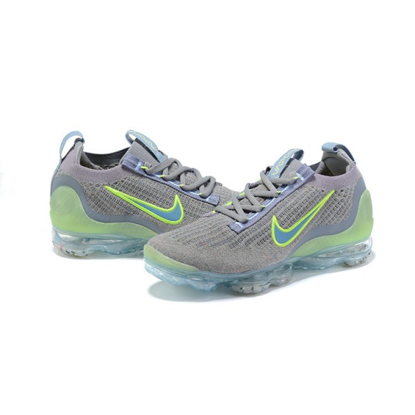 Nike Air VaporMax 2021 Flyknit Damen/Herren Grau Grün DH4084-003 Sportschuhe