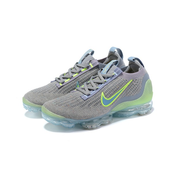 Nike Air VaporMax 2021 Flyknit Damen/Herren Grau Grün DH4084-003 Sportschuhe