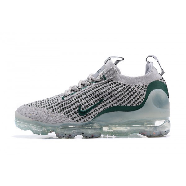 Nike Air VaporMax 2021 Flyknit Damen/Herren Grau Grün DN3074-001 Sportschuhe