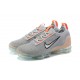 Nike Air VaporMax 2021 Flyknit Damen/Herren Grau Orange DH4084-002  Sportschuhe