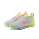 Nike Air VaporMax 2021 Flyknit Damen/Herren Grau Rosa DH4088-002 Sportschuhe