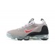 Nike Air VaporMax 2021 Flyknit Damen/Herren Grau Rot DH4085-003 Sportschuhe