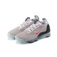 Nike Air VaporMax 2021 Flyknit Damen/Herren Grau Rot DH4085-003 Sportschuhe