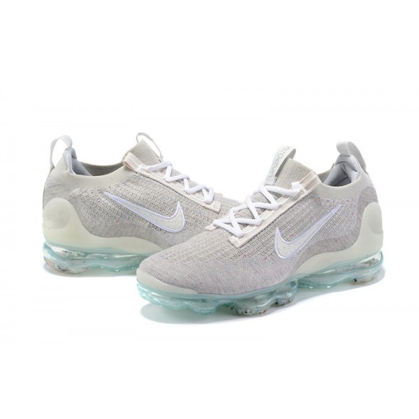 Nike Air VaporMax 2021 Flyknit Damen/Herren Grau Weiß DH4088-001 Sportschuhe