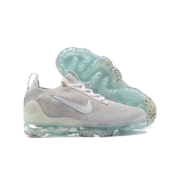 Nike Air VaporMax 2021 Flyknit Damen/Herren Grau Weiß DH4088-001 Sportschuhe