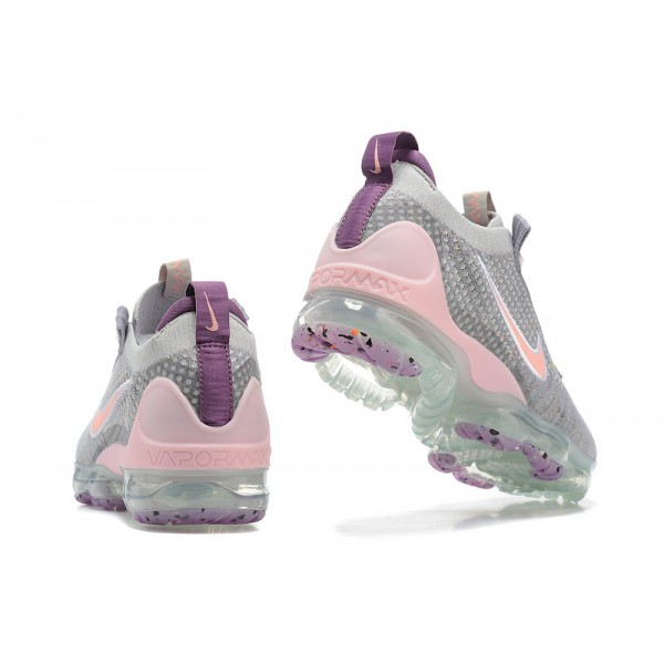 Nike Air VaporMax 2021 Flyknit Damen/Herren Grau and Rosa Sportschuhe