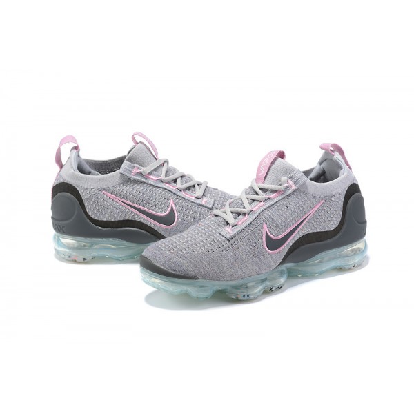 Nike Air VaporMax 2021 Flyknit Damen/Herren Rosa Grau DB1550-004 Sportschuhe