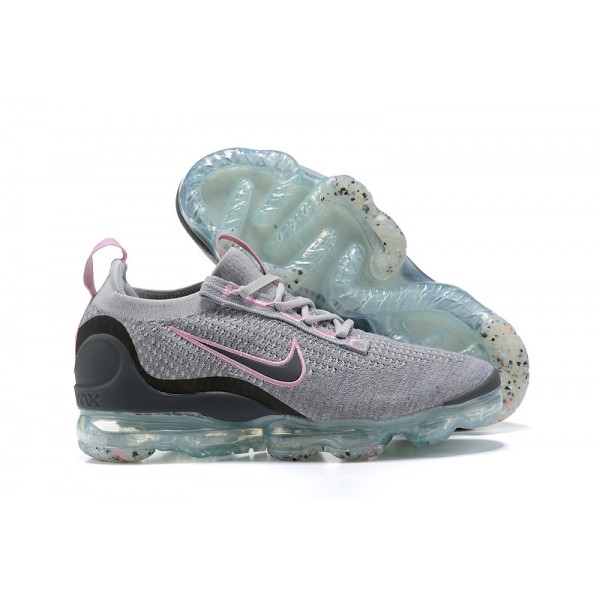 Nike Air VaporMax 2021 Flyknit Damen/Herren Rosa Grau DB1550-004 Sportschuhe