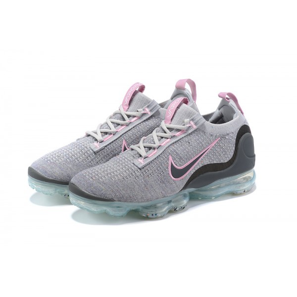 Nike Air VaporMax 2021 Flyknit Damen/Herren Rosa Grau DB1550-004 Sportschuhe