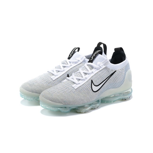 Nike Air VaporMax 2021 Flyknit Damen/Herren Weiß Schwarz DB1550-100 Sportschuhe