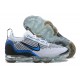 Nike Air VaporMax 2021 Flyknit Damen/Herren Weiß Blau DM0025-001 Sportschuhe