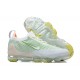 Nike Air VaporMax 2021 Flyknit Damen/Herren Weiß Grün FD0871-100 Sportschuhe 