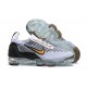 Nike Air VaporMax 2021 Flyknit Damen/Herren Weiß Gelb and Schwarz Sportschuhe