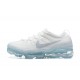 Nike Air VaporMax 2023 Flyknit Pure Damen/Herren Platinum Weiß Blau DV1678-002 Sportschuhe