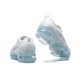 Nike Air VaporMax 2023 Flyknit Pure Damen/Herren Platinum Weiß Blau DV1678-002 Sportschuhe