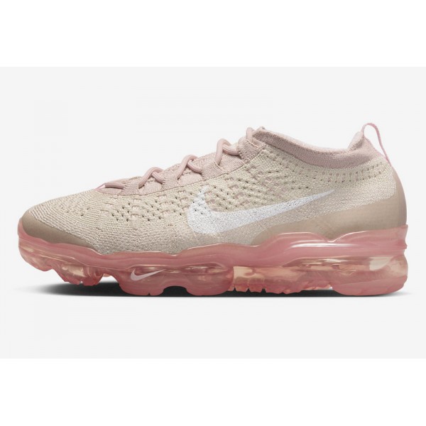 Nike Air VaporMax 2023 Flyknit Damen Oatmeal Rosa DV6840-101 Sportschuhe