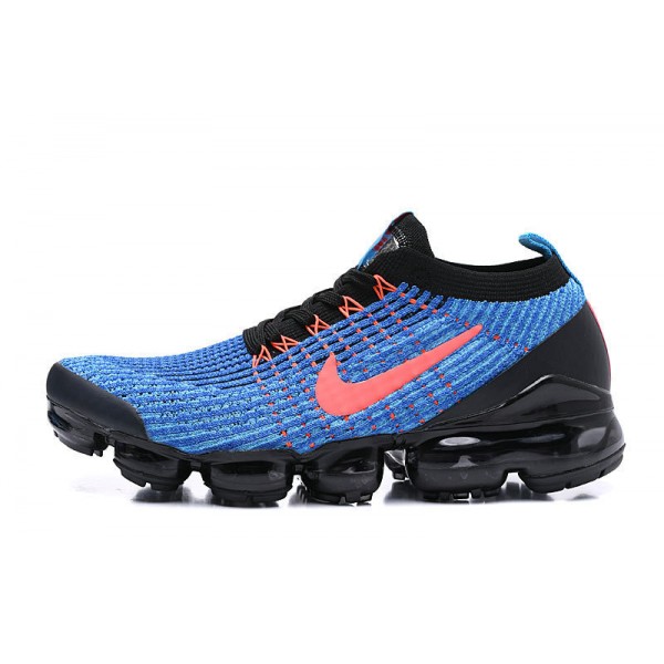 Nike Air VaporMax Flyknit 3 Damen/Herren Schwarz Blau Sportschuhe AJ6900-015