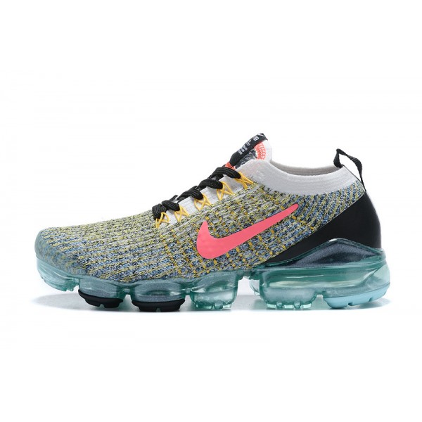 Nike Air VaporMax Flyknit 3 Damen/Herren Schwarz Grün Sportschuhe AJ6910-104