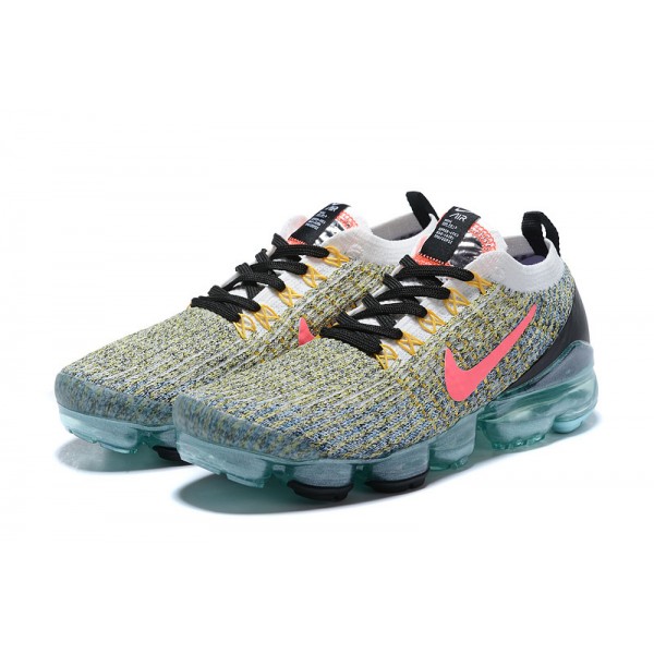 Nike Air VaporMax Flyknit 3 Damen/Herren Schwarz Grün Sportschuhe AJ6910-104