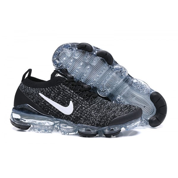 Nike Air VaporMax Flyknit 3 Damen/Herren Schwarz Weiß Sportschuhe AJ6900-212