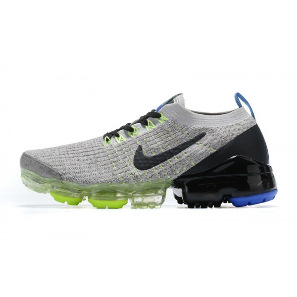 Nike Air VaporMax Flyknit 3 Damen/Herren Grau Blau Sportschuhe AJ6900-112