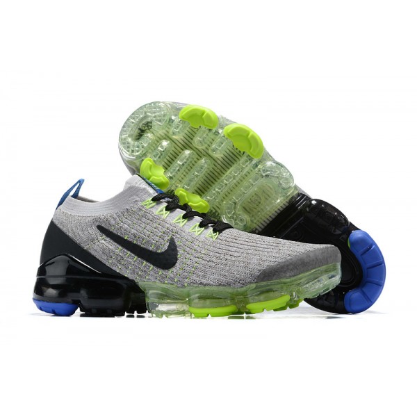 Nike Air VaporMax Flyknit 3 Damen/Herren Grau Blau Sportschuhe AJ6900-112