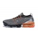 Nike Air VaporMax Flyknit 3 Damen/Herren Grau Orange Sportschuhe AJ6900-024