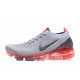 Nike Air VaporMax Flyknit 3 Damen/Herren Grau Rot Sportschuhe AJ6900-600