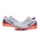 Nike Air VaporMax Flyknit 3 Damen/Herren Grau Rot Sportschuhe AJ6900-600