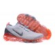 Nike Air VaporMax Flyknit 3 Damen/Herren Grau Rot Sportschuhe AJ6900-600