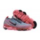 Nike Air VaporMax Flyknit 3 Damen/Herren Grau Rot Sportschuhe AJ6900-601