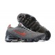 Nike Air VaporMax Flyknit 3 Damen/Herren Grau Rot Sportschuhe CT1270-001