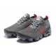 Nike Air VaporMax Flyknit 3 Damen/Herren Grau Rot Sportschuhe CT1270-001