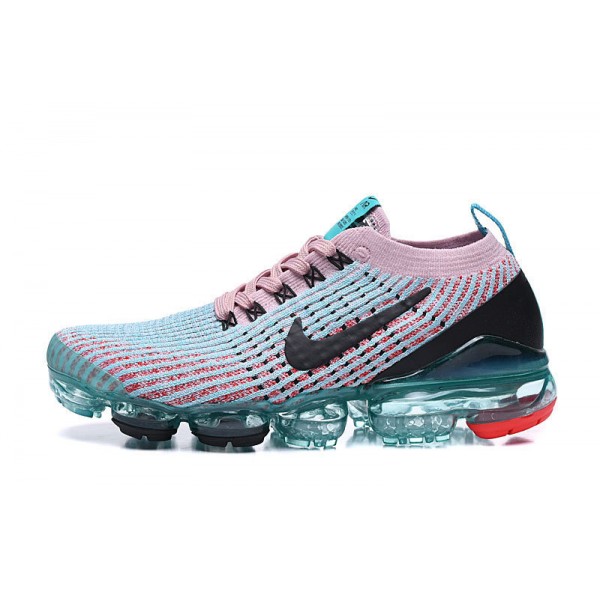 Nike Air VaporMax Flyknit 3 Damen/Herren Rosa Schwarz Sportschuhe AJ6900-401