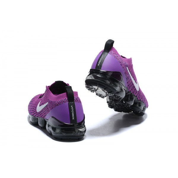 Nike Air VaporMax Flyknit 3 Damen/Herren Purple Schwarz Sportschuhe AJ6900-502