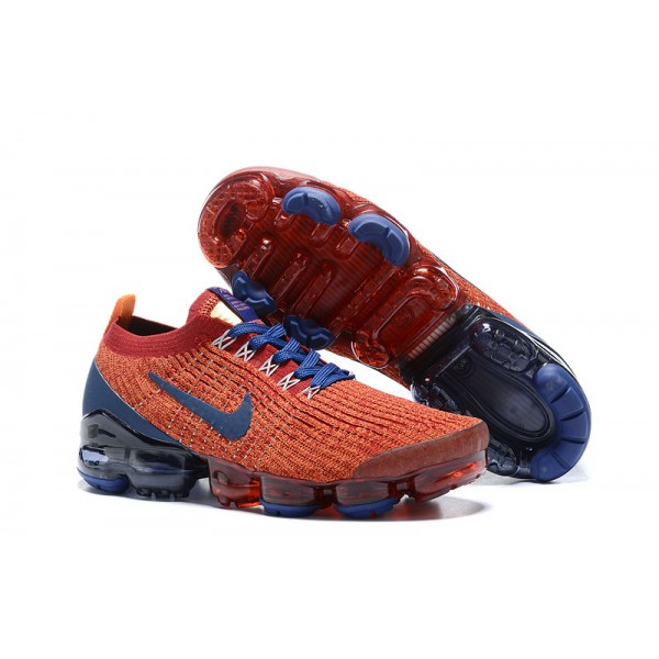 Nike Air VaporMax Flyknit 3 Damen/Herren Rot Blau Sportschuhe AJ6900-600