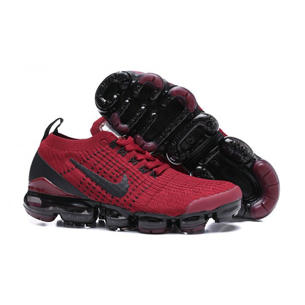 Nike Air VaporMax Flyknit 3 Damen/Herren Rot Sportschuhe AJ6900-602