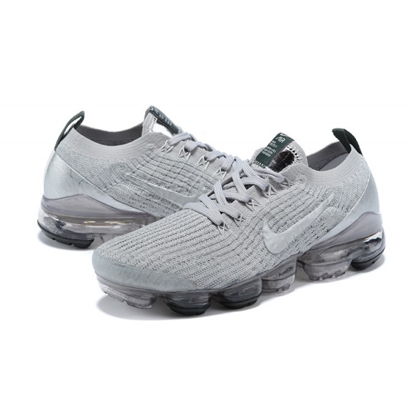 Nike Air VaporMax Flyknit 3 Damen/Herren Silber Grau Sportschuhe AJ6900-101