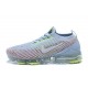 Nike Air VaporMax Flyknit 3 Damen/Herren Weiß Blau Sportschuhe AJ6910-200