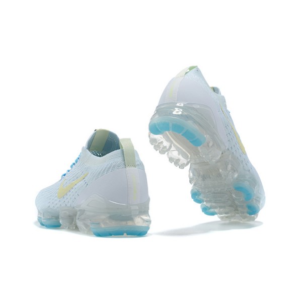 Nike Air VaporMax Flyknit 3 Damen/Herren Weiß Blau Sportschuhe AJ6910-500