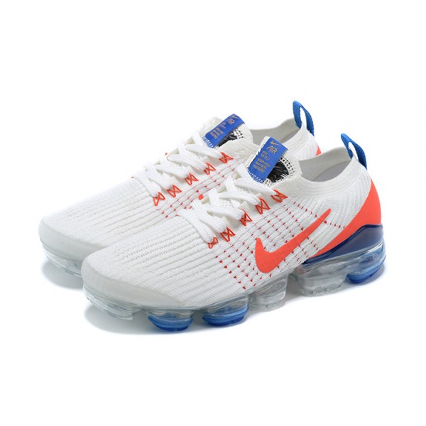 Nike Air VaporMax Flyknit 3 Damen/Herren Weiß Blau Sportschuhe CZ7994-100