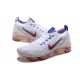 Nike Air VaporMax Flyknit 3 Damen/Herren Weiß Rot Sportschuhe AJ6910-501