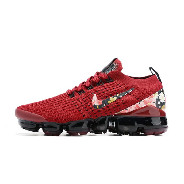 Nike Air VaporMax Flyknit 3 Damen Rot Schwarz Sportschuhe CT1274 -600