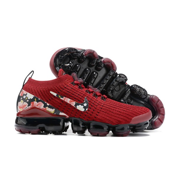 Nike Air VaporMax Flyknit 3 Damen Rot Schwarz Sportschuhe CT1274 -600