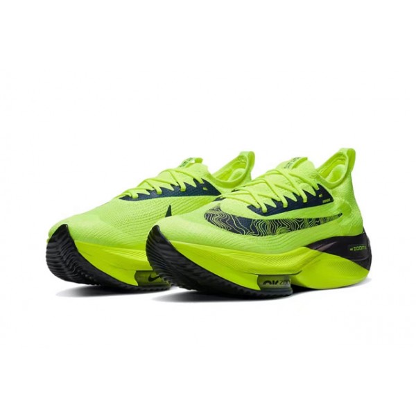 Nike Air Zoom Alphafly Next 2 Herren Neongree Schwarz Sportschuhe 