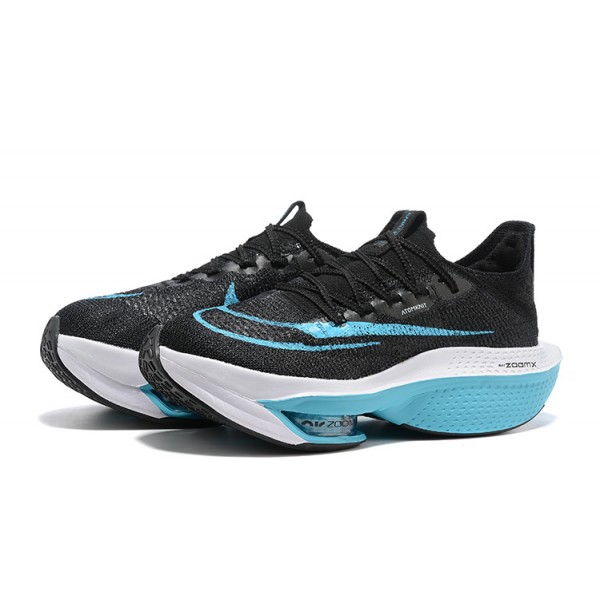 Nike Air Zoom Alphafly Next 2 Damen/Herren Schwarz and Blau Sportschuhe 