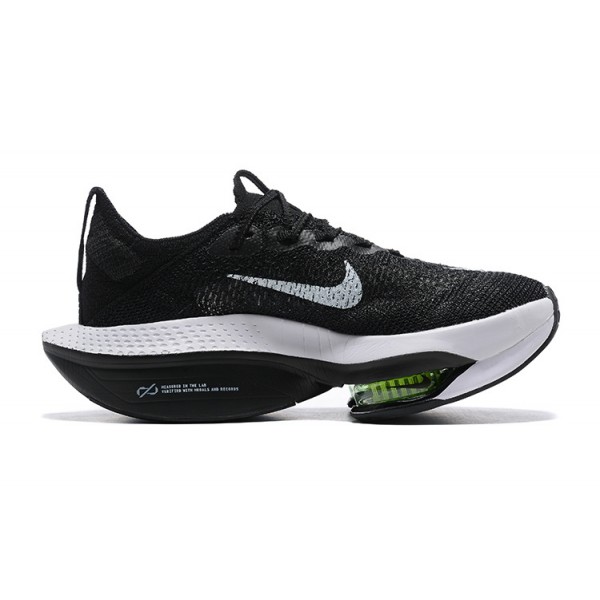 Nike Air Zoom Alphafly Next 2 Damen/Herren Schwarz and Weiß Sportschuhe 