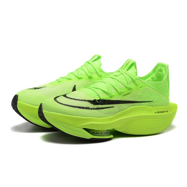 Nike Air Zoom Alphafly Next 2 Damen/Herren NeonGrün Sportschuhe 